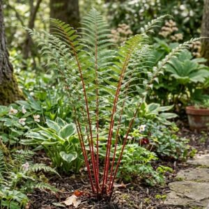 Lady in Red Fern